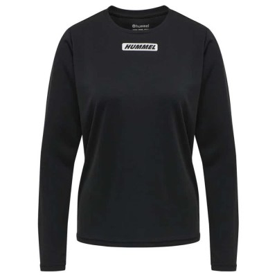 тениска,дамски,тениски,hummel,tola,long,sleeve,t,shirt,black,(black)