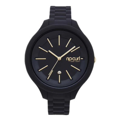 часовник,часовници,rip,curl,deluxe,horizon,silicone,watch,black,(black)