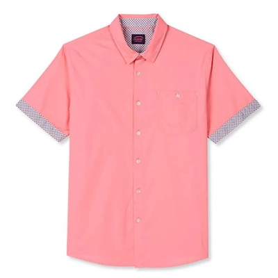 риза,с,къс,ръкав,мъжки,ризи,oxbow,carlow,short,sleeve,shirt,pink,(rose)