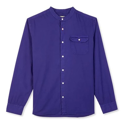 риза,с,дълъг,ръкав,мъжки,ризи,oxbow,charps,long,sleeve,shirt,blue,(bleu,ocean)