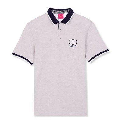 мъжки,блузи,с,яка,oxbow,nachem,short,sleeve,polo,gris,chine,(grey)