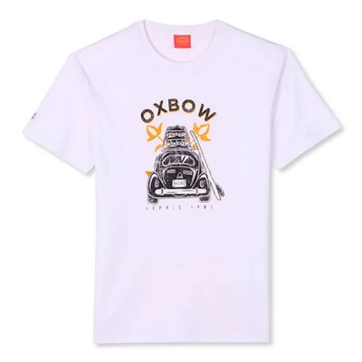 тениска,мъжки,тениски,oxbow,tamiso,short,sleeve,t,shirt,blanc,(white)