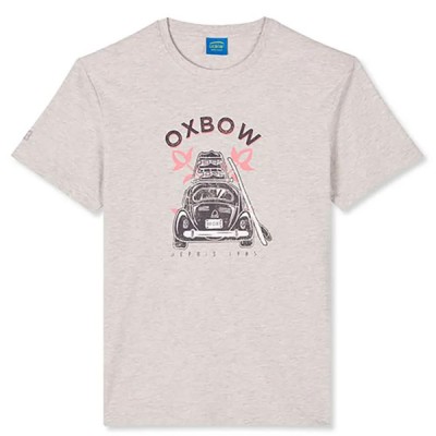 тениска,мъжки,тениски,oxbow,tamiso,short,sleeve,t,shirt,gris,chine,(white)