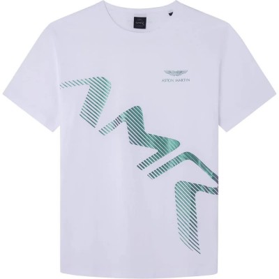 тениска,мъжки,тениски,дамски,тениски,hackett,amr,iridescent,short,sleeve,t,shirt,white,(white)