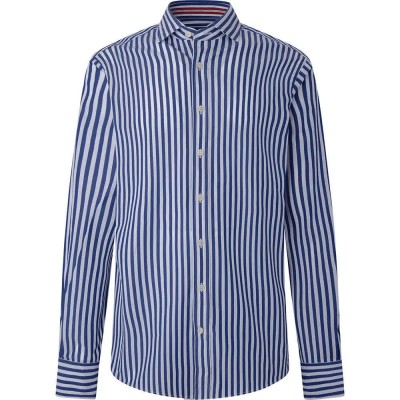риза,с,дълъг,ръкав,мъжки,ризи,hackett,bold,engineered,stripe,long,sleeve,shirt,blue