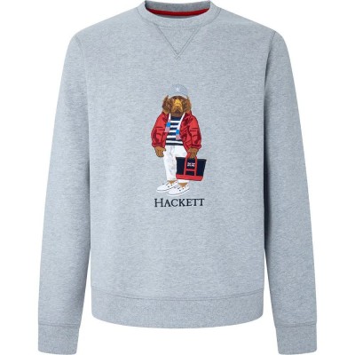 блуза,мъжки,пуловери,hackett,harry,sweatshirt,grey,(light,grey,marl)