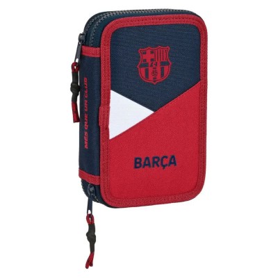 канцеларски,принадлежности,safta,fc,barcelona,corporative,28,pieces,pencil,case,blue,(multicolor)