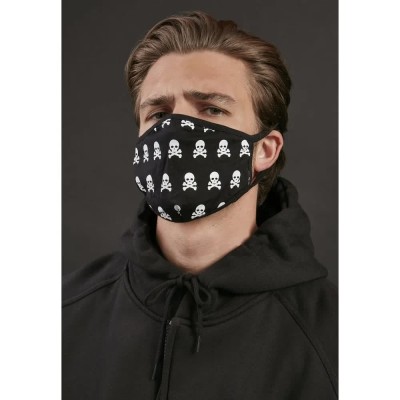 други,аксесоари,mister,tee,s,skull,(2pcs),face,mask,black,(black,white)