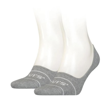 чорапи,мъжки,чорапи,levi´s,®,low,rise,sport,no,show,socks,2,pairs,grey,melange,(grey)