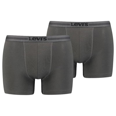 боксерки,мъжко,бельо,levi´s,®,tencel,boxers,2,units,dark,shadow,(grey)