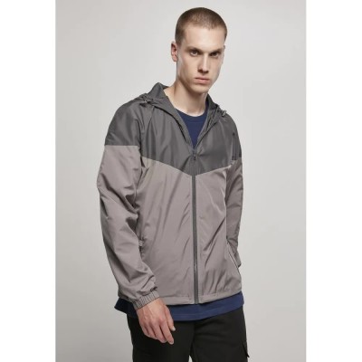 яке,мъжки,пуловери,urban,classics,classics,2,tone,tech,windrunner,jacket,black,dark,gray,(black)