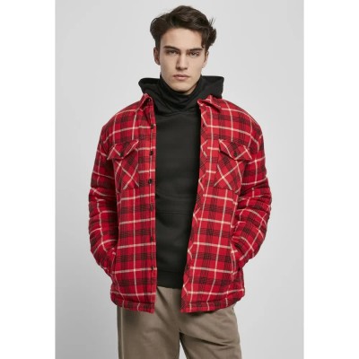яке,мъжки,якета,urban,classics,plaid,quilted,jacket,red,(red,black)