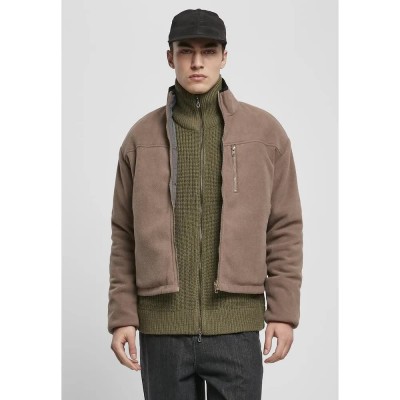 яке,мъжки,якета,дамски,якета,и,палта,urban,classics,starter,reversible,fleece,jacket,green,(green,kaki,dark,gray)