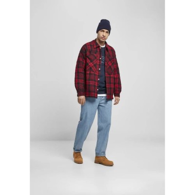 яке,мъжки,якета,southpole,flannel,quilted,jacket,red,(rouge,foncé)
