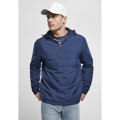 яке,мъжки,якета,urban,classics,windproof,basic,pull,over,jacket,blue