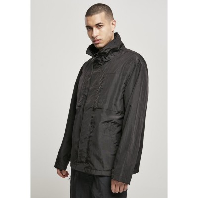 мъжки,якета,urban,classics,windbreaker,double,pocket,nylon,crepe,black
