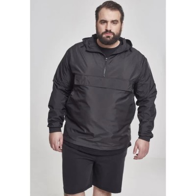 яке,мъжки,якета,urban,classics,basic,pull,over,gt,jacket,black,(black)