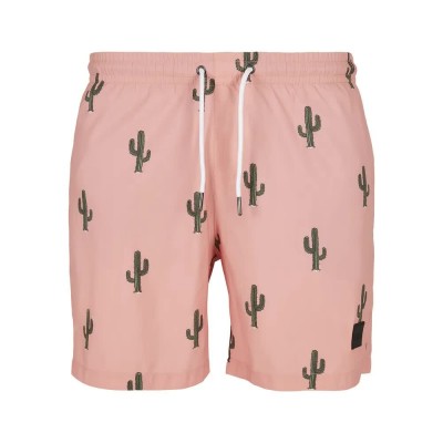 бански,гащета,мъжки,бански,костюми,urban,classics,swimming,shorts,pink,salmon,green,(pink)