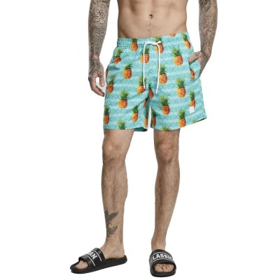 бански,гащета,мъжки,бански,костюми,urban,classics,pattern,big,swimming,shorts,blue,(blue,turquoise,orange)
