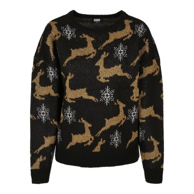 блуза,дамски,блузи,urban,classics,sweatshirt,oversized,christmaser,big,black