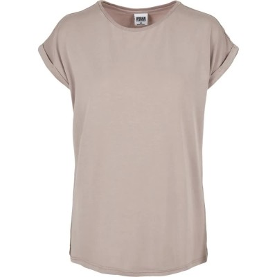 тениска,дамски,тениски,urban,classics,modal,extended,shoulder,short,sleeve,t,shirt,rose,(pink)