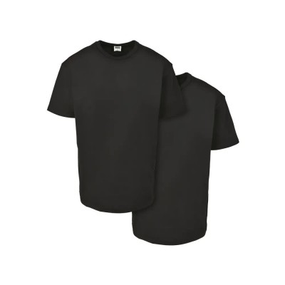 тениска,мъжки,тениски,urban,classics,organic,basic,short,sleeve,t,shirt,2,units,black