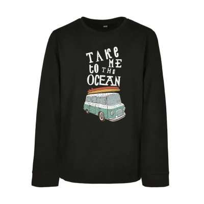 тениска,детски,блузи,mister,tee,s,take,me,to,the,ocean,sweatshirt,black,(black)