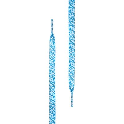 обувни,аксесоари,tubelaces,special,flat,laces,5,units,elephant,blue,white,(blue)