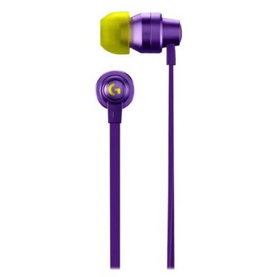слушалки,слушалки,logitech,g,g333,earphones,purple,yellow,(purple)