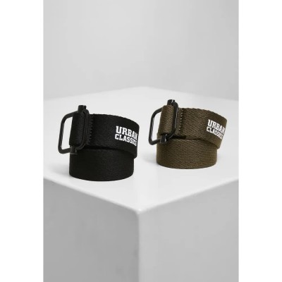 колан,колани,urban,classics,set,of,2,belts,industrial,canvas,black,olive