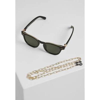 слънчеви,очила,слънчеви,очила,urban,classics,italy,with,chain,sunglasses,noir,doré,doré,(black)