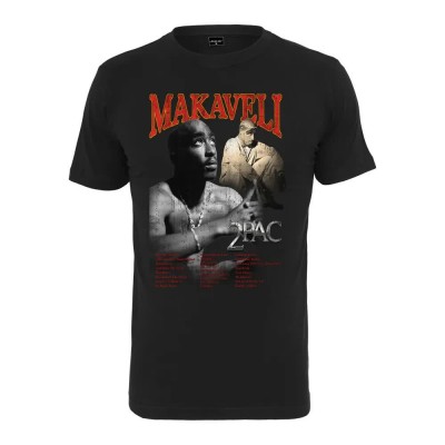 тениска,мъжки,тениски,mister,tee,tupac,makaveli,basic,t,shirt,black,(black)