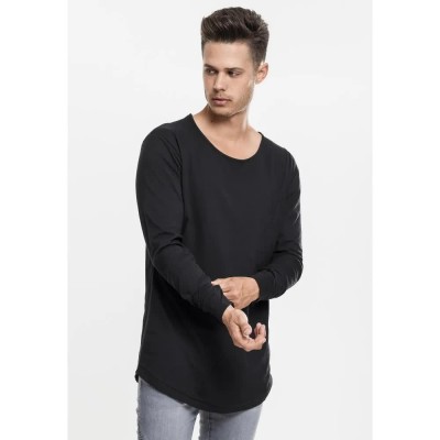 тениска,мъжки,тениски,дамски,тениски,urban,classics,long,shaped,fahion,long,sleeve,t,shirt,black,(black)
