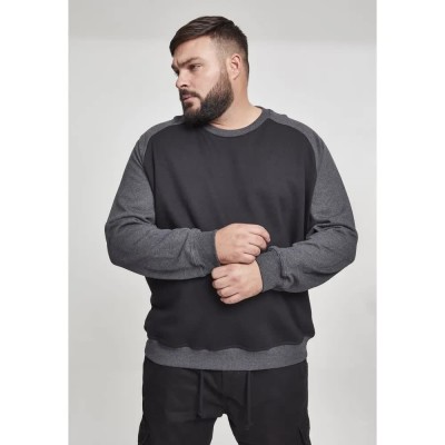 тениска,мъжки,тениски,дамски,тениски,urban,classics,2,tone,raglan,gt,t,shirt,black,(black,white)