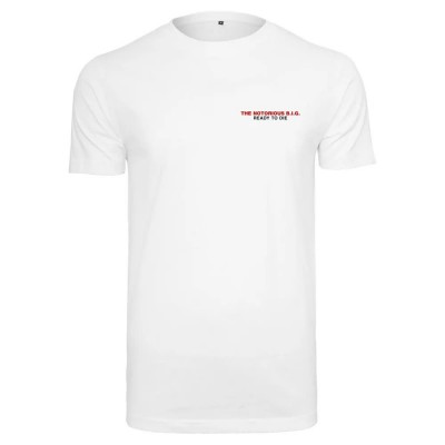 тениска,мъжки,тениски,mister,tee,biggie,ready,to,die,tracklist,t,shirt,white,(white)