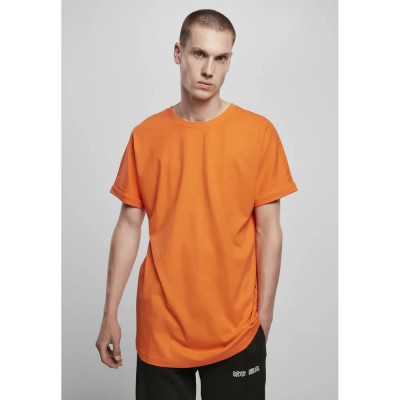 тениска,мъжки,тениски,urban,classics,long,turnup,t,shirt,orange