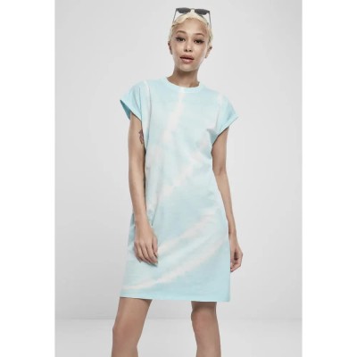 рокля,дамски,поли,и,рокли,urban,classics,tie,dye,dress,blue,aqua,(blue)