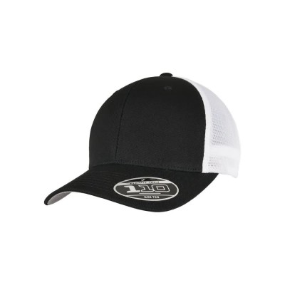 шапка,всички,шапки,urban,classics,110,mesh,bicolore,cap,black,white,(black)