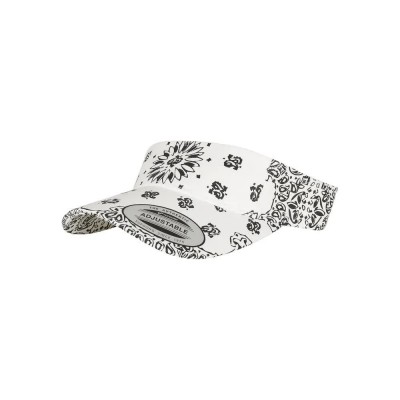други,аксесоари,urban,classics,visor,cap,motif,bandana,white,(white)