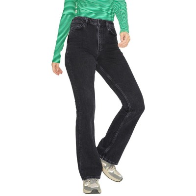 дънки,дамски,панталони,jack,&,jones,turin,bootcut,high,waist,jeans,jjxx,black