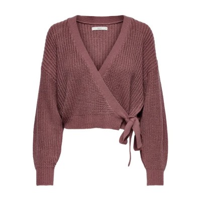 жилетка,дамски,пуловери,дамски,плетени,дрехи,only,breda,wrap,cardigan,red,(nostalgia,rose)