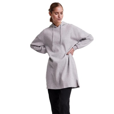 рокля,дамски,поли,и,рокли,pieces,chilli,long,sleeve,dress,grey,(light,grey,melange)