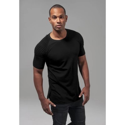 тениска,мъжки,тениски,urban,classics,pleat,raglan,t,shirt,black,(black)