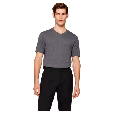 тениска,мъжки,тениски,дамски,тениски,boss,tilson,60,short,sleeve,v,neck,t,shirt,grey,(navy)