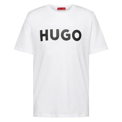 тениска,мъжки,тениски,hugo,dulivio,short,sleeve,t,shirt,open,white,(white)
