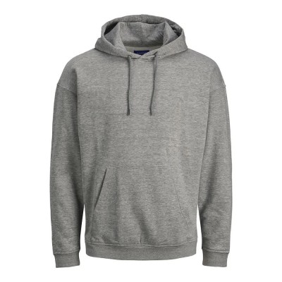 блуза,мъжки,пуловери,jack,&,jones,brink,12186375,sweatshirt,red,(light,grey,melange,cropped,box,fit,brushed)