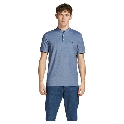 мъжки,блузи,с,яка,jack,&,jones,paulos,mao,short,sleeve,polo,blue,(bright,cobalt)