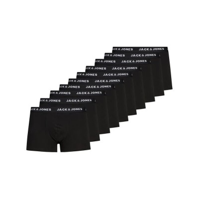боксерки,мъжко,бельо,jack,&,jones,solid,boxers,10,units,black,(black,detail,black,black)