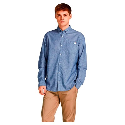 риза,с,дълъг,ръкав,мъжки,ризи,jack,&,jones,sports,summer,oversize,long,sleeve,shirt,blue,(faded,denim,oversize,fit)