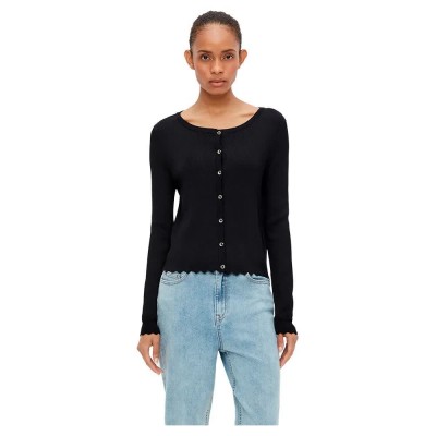 жилетка,дамски,пуловери,дамски,плетени,дрехи,object,harriet,cardigan,black,(black)